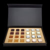 Coffret "Tentation" 24 pâte de fruits & caramels Le Petit Carré de Chocolat® personnalisable fabrication France 🇫🇷