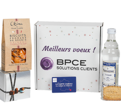 coffret gourmand personnalisé BPCE - Le cadeau Français
