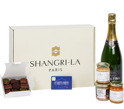 coffret gourmand personnalisé Shangri-la 2023 - Le Cadeau Français