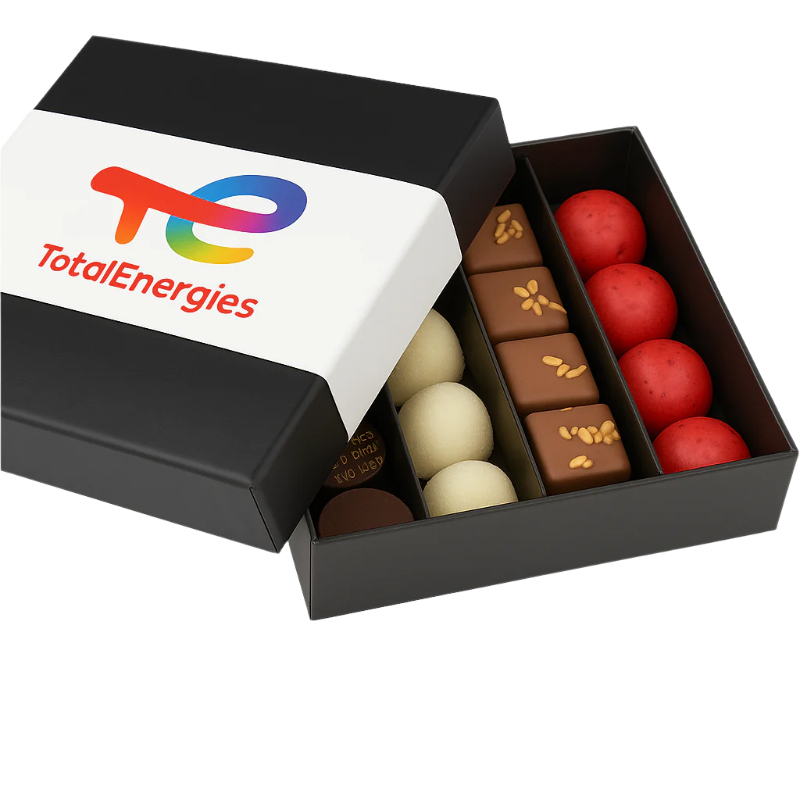 Coffret de chocolats Guisabel® 150g personnalisable fabrication France 🇫🇷