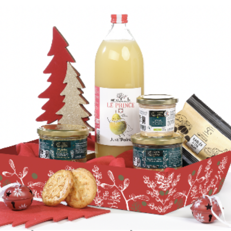 Coffret gourmand sucré/salé SANS ALCOOL "Instant de Fête" Clos Saint Sozy - Le Cadeau Français🇫🇷