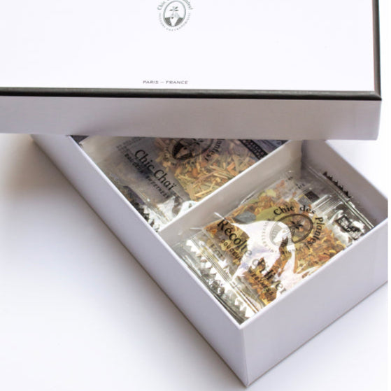 Coffret de 24 infusions artisanales BIO Chic des Plantes® fabrication France 🇫🇷