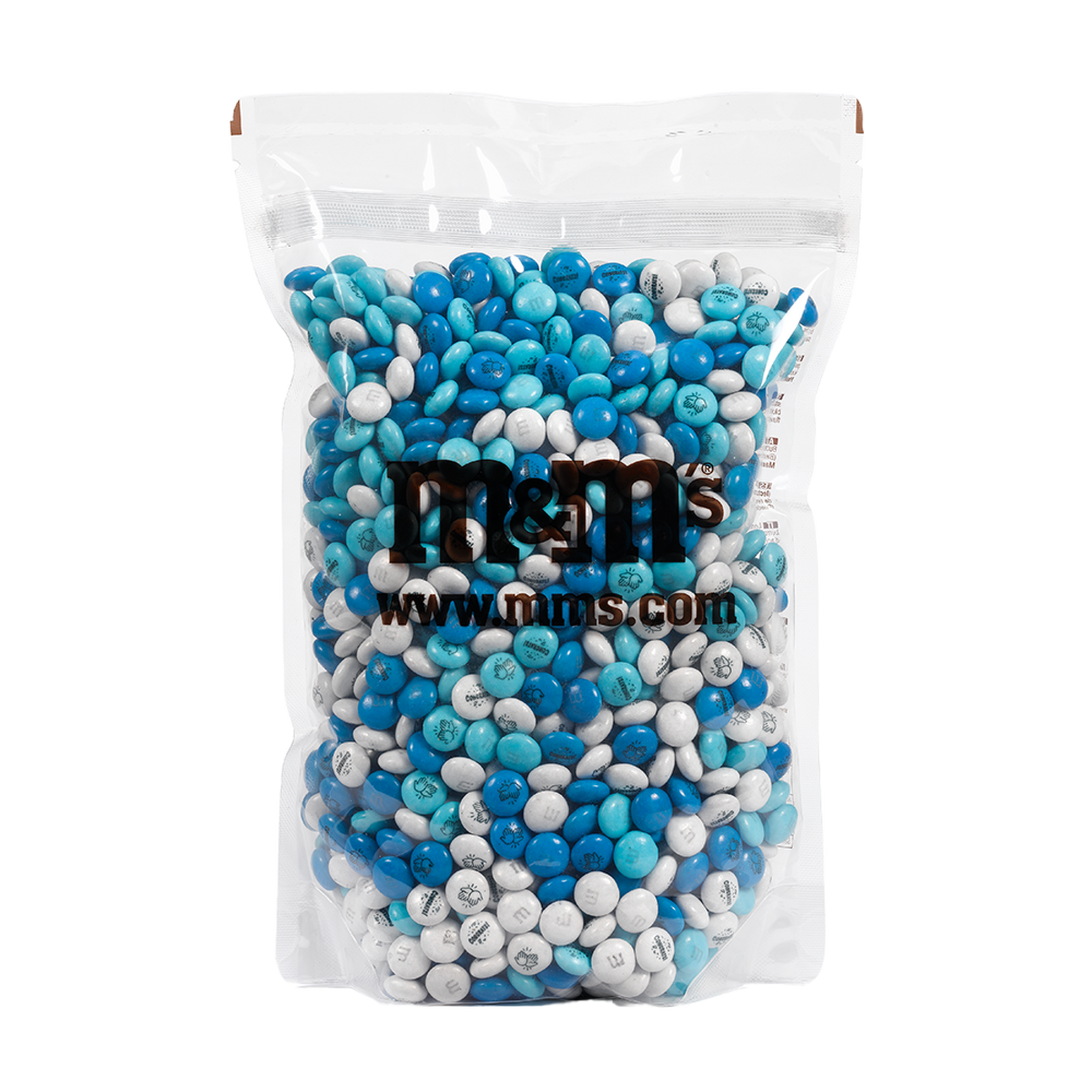 Dragées chocolat M&M'S personnalisées en sachet vrac 1,5 Kg 🇫🇷
