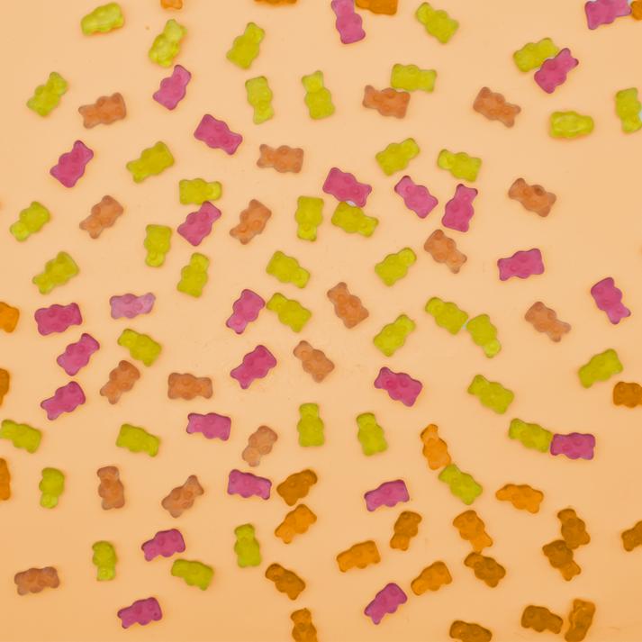 Sachet d'oursons gélifiés vegan & sans sucre 50g