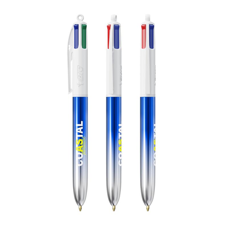 Stylo BIC® 4 Couleurs Bicolor personnalisé fabrication France 🇫🇷