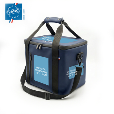 Glacière Isotherme 16,5 L en PU recyclé personnalisable 🇫🇷 - Le Cadeau Français