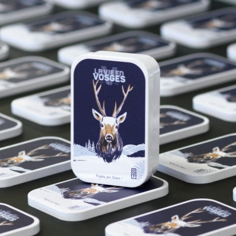 Boîte de bonbons des Vosges personnalisée