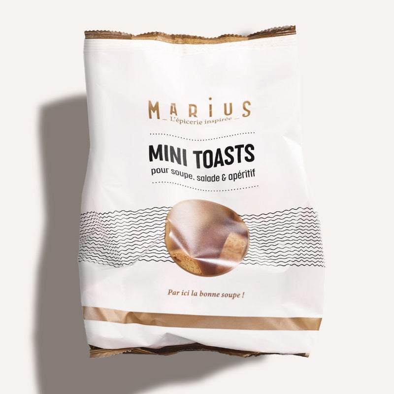 Mini toasts aux 7 céréales MARiUS - sachet 75g