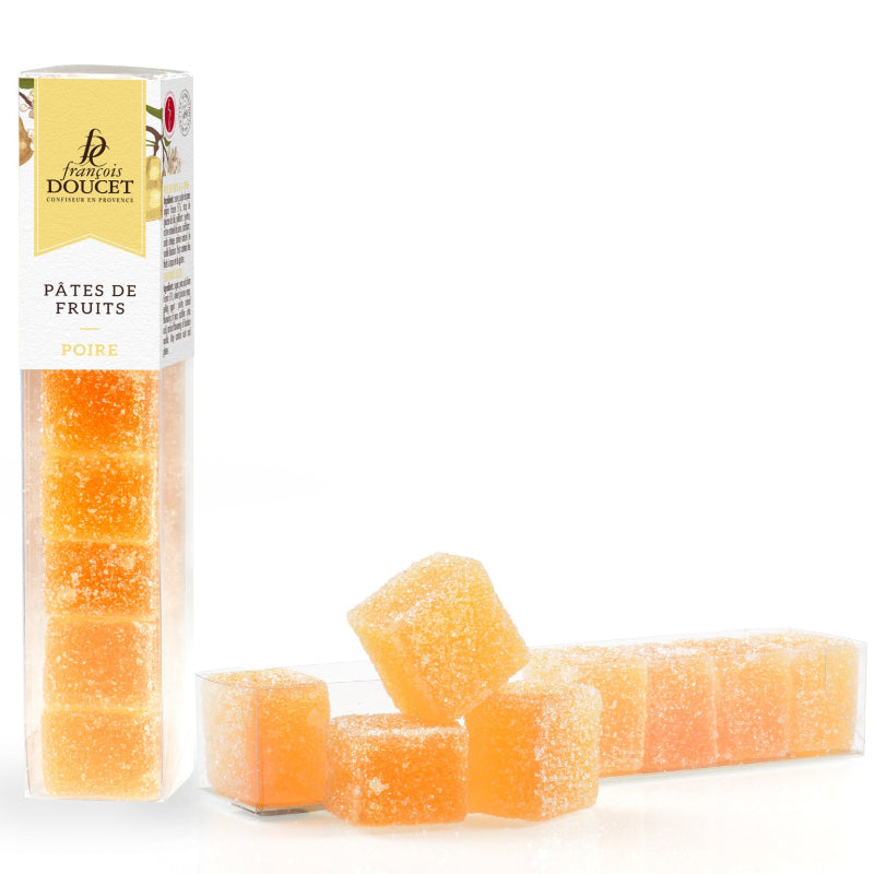 Réglette de pâtes de fruit à la poire 90g François Doucet® - Le Cadeau Français