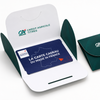 Porte-cartes en carton souple 100% personnalisé - Le Cadeau Français