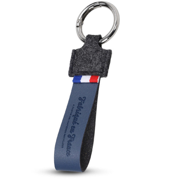 Porte-clés WiWi en cuir et/ou feutre recyclé♻️ personnalisable fabrication France 🇫🇷