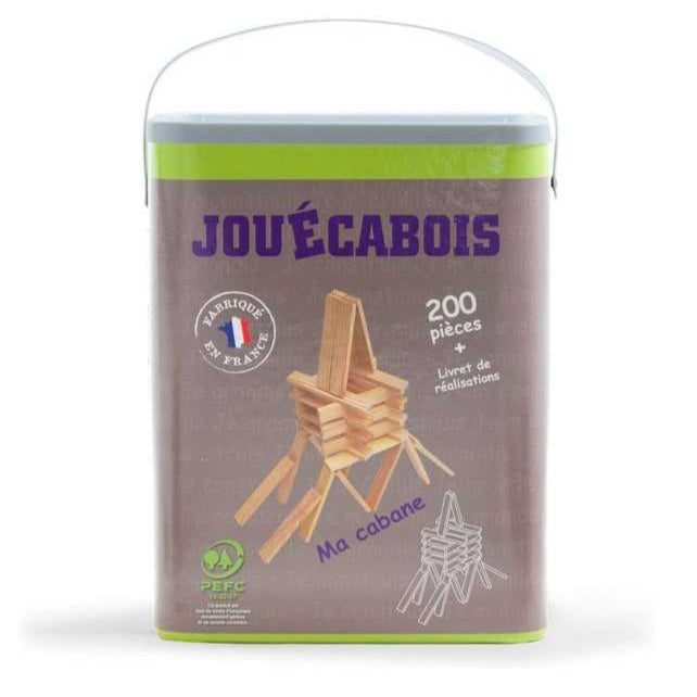 Jeu de construction en bois 200 pièces fabrication France 🇫🇷