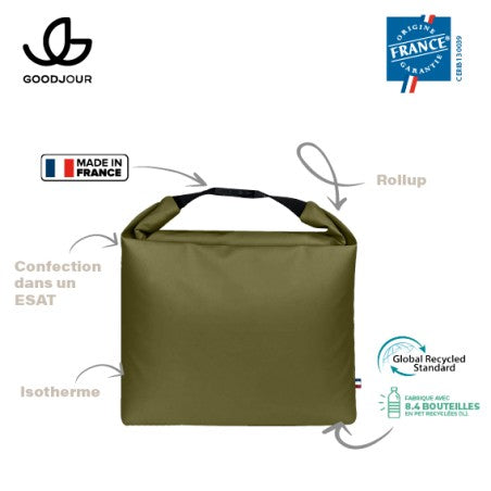 Sac isotherme étanche labellisé Origine France Garantie personnalisable fabrication France 🇫🇷