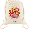 sac à dos en coton avec bretelles coulissantes Made in France personnalisable - Le Cadeau Français