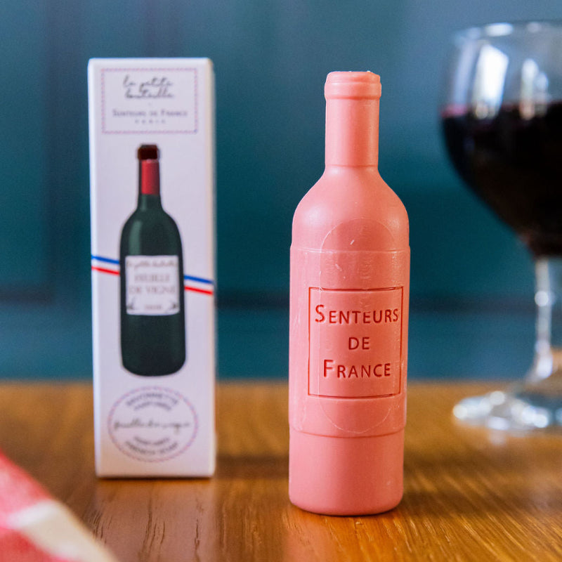 Savonnette en forme de bouteille de vin personnalisable 🇫🇷 - Le Cadeau Français