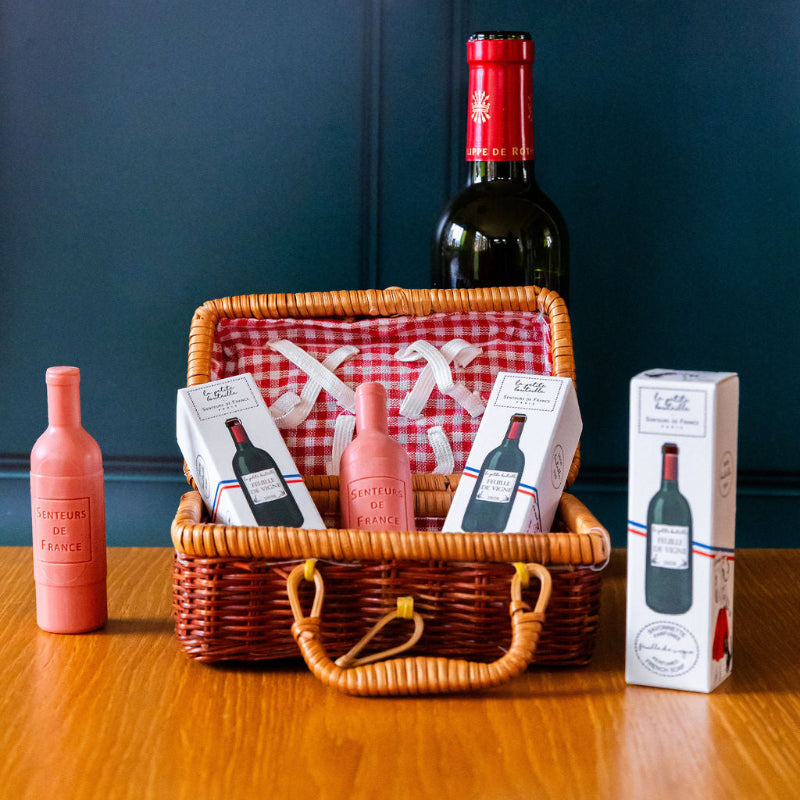 Savonnette en forme de bouteille de vin personnalisable 🇫🇷 - Le Cadeau Français