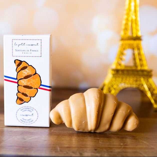 Savonnette en forme de croissant personnalisable 🇫🇷 - Le Cadeau Français