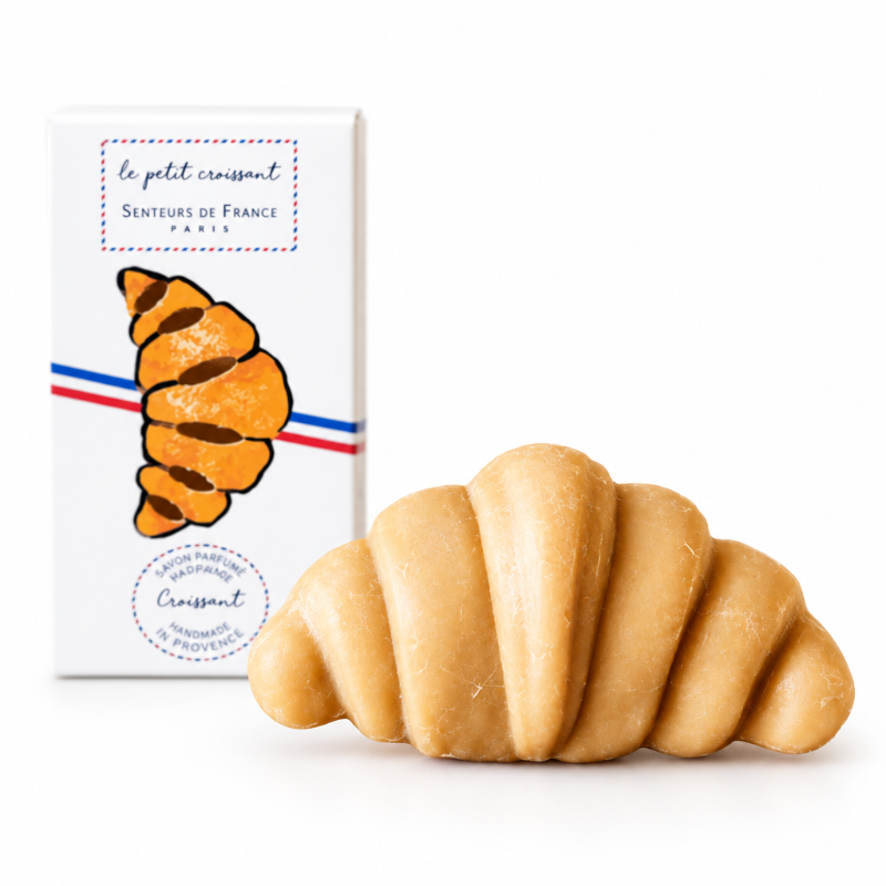 Savonnette en forme de croissant personnalisable 🇫🇷
