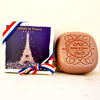Savonnette parfumée ambre « Tour Eiffel » personnalisable 🇫🇷 - Le Cadeau Français