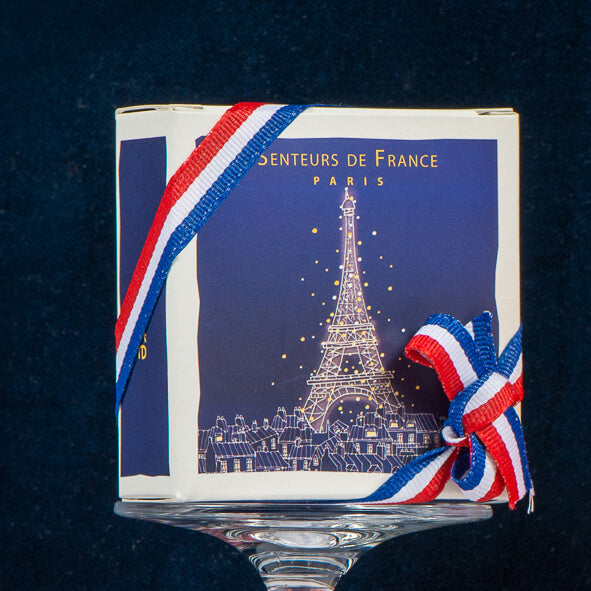 Savonnette parfumée ambre « Tour Eiffel » personnalisable 🇫🇷 - Le Cadeau Français