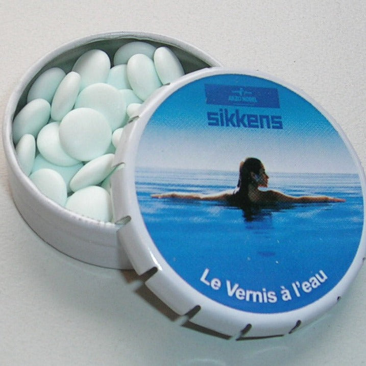 Boîte clic-clac personnalisée avec garniture au choix