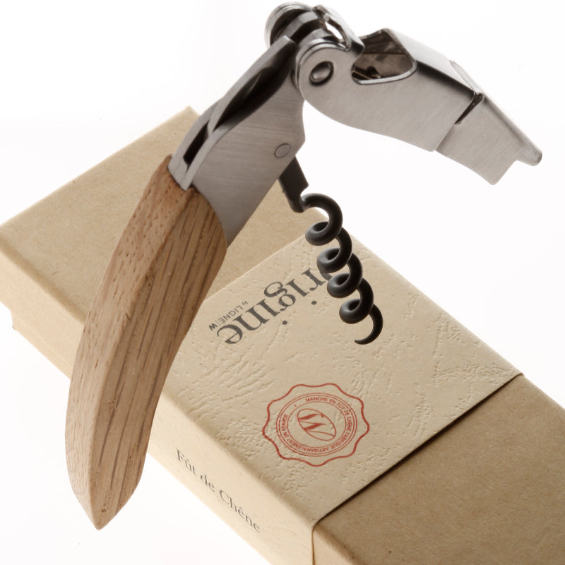 Sommelier fût de chêne en boîte kraft Origine personnalisable