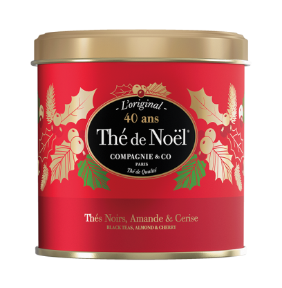 Thé de Noël en boîte métal Compagnie & Co® fabrication France 🇫🇷- Le Cadeau Français