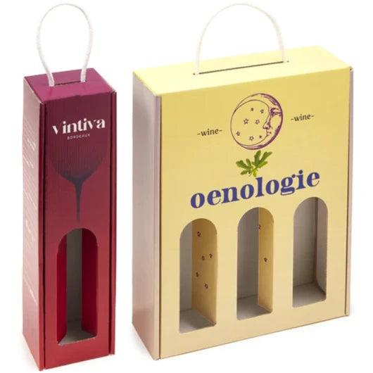 étui porte-bouteille en carton personnalisable Le Cadeau Français