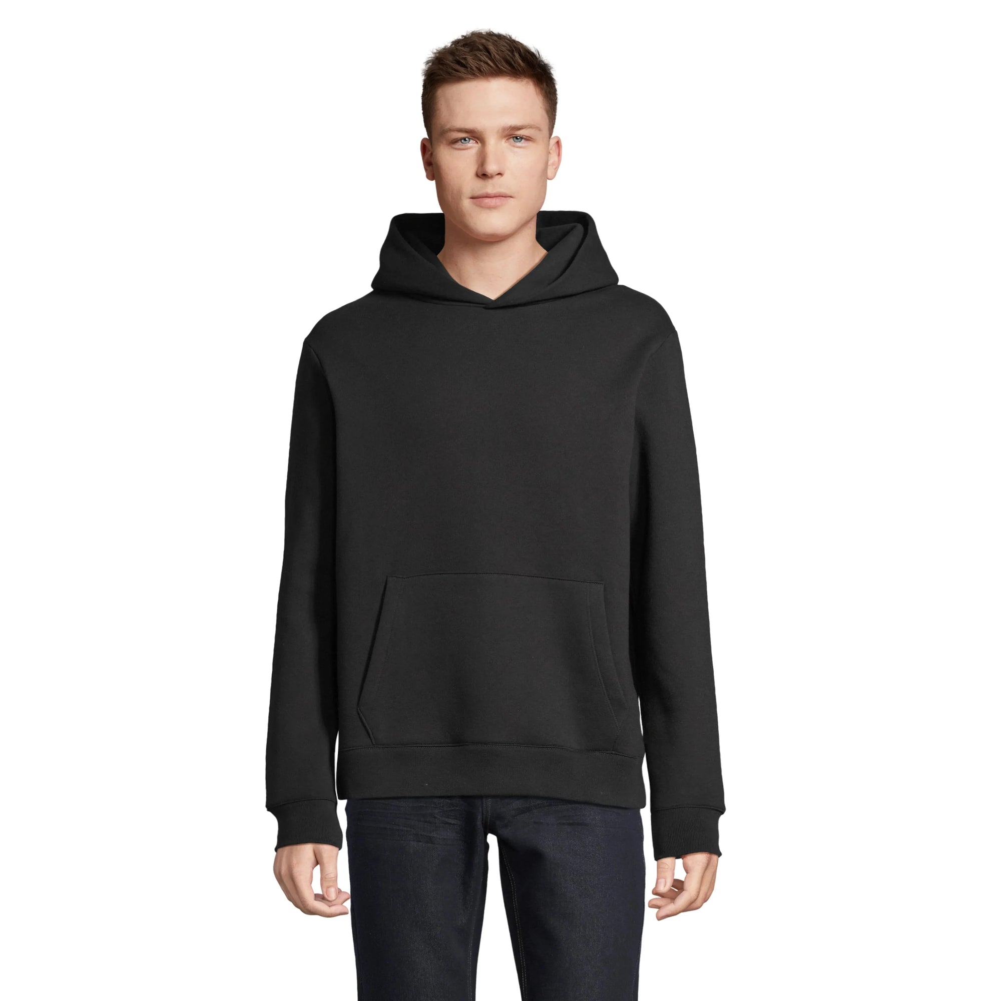 Sweat à capuche Unisex en coton bio personnalisable fabrication France 🇫🇷