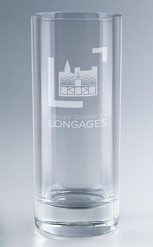 Verre à jus Luminarc personnalisable par gravure logo entreprise - Le Cadeau Français