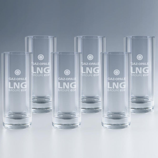 Verre à jus ou eau personnalisé Made in France