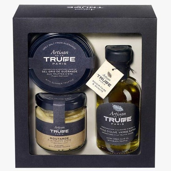 Coffret condiments à la truffe premium