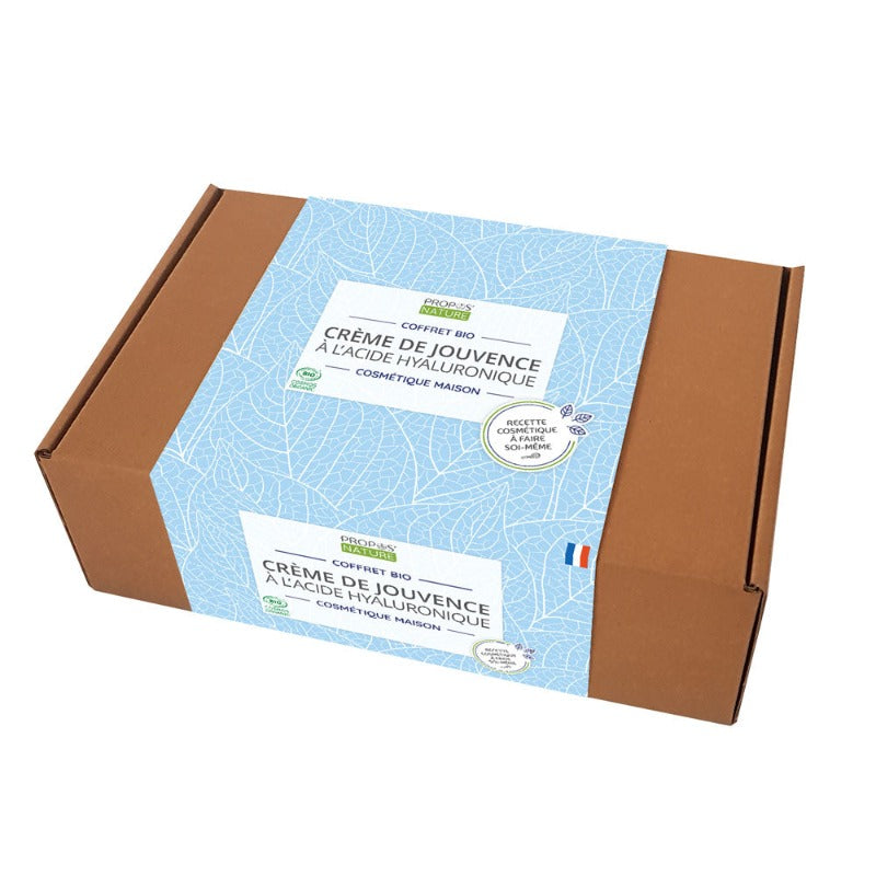 Packaging du kit cosmétique crème de Jouvence