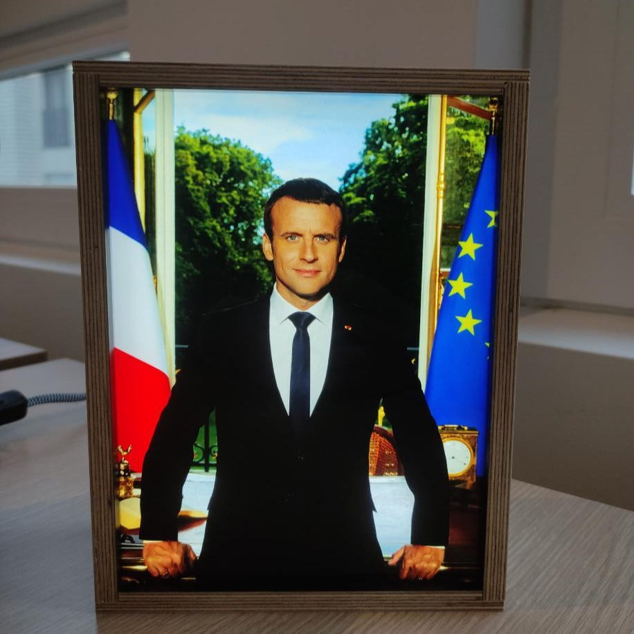 Cadre photo lumineux à personnaliser Dada Light®