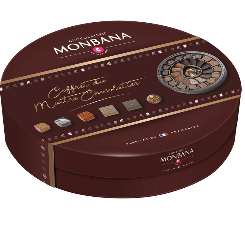 Coffret de chocolats fins assortis Monbana® 210g