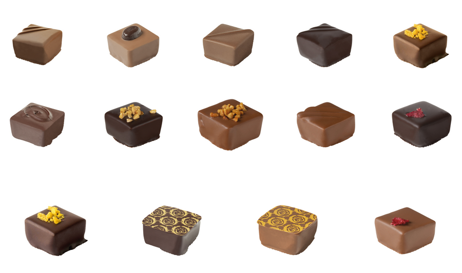 Coffret de chocolats artisanaux haut de gamme La Cure Gourmande®