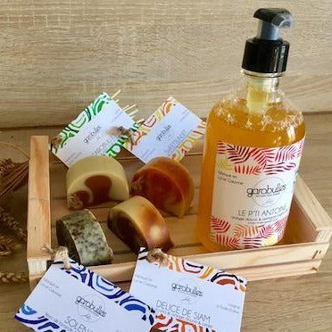 Coffret 5 savons artisanaux bio 🌳 Garobulles®