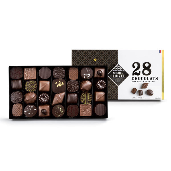 Boîte de 28 chocolats premium Michel Cluizel®