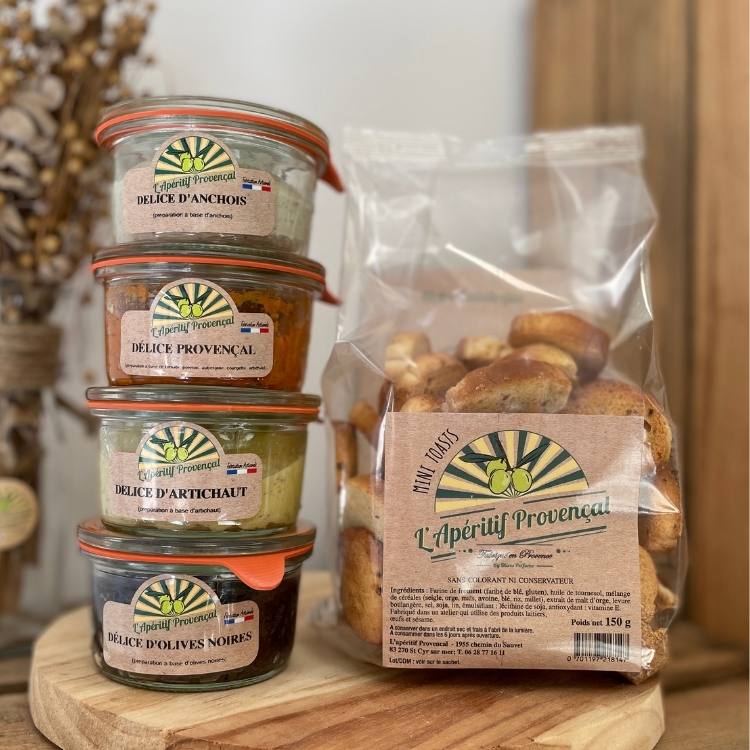 Coffret de tartinables provençaux L'apéritif Provençal®