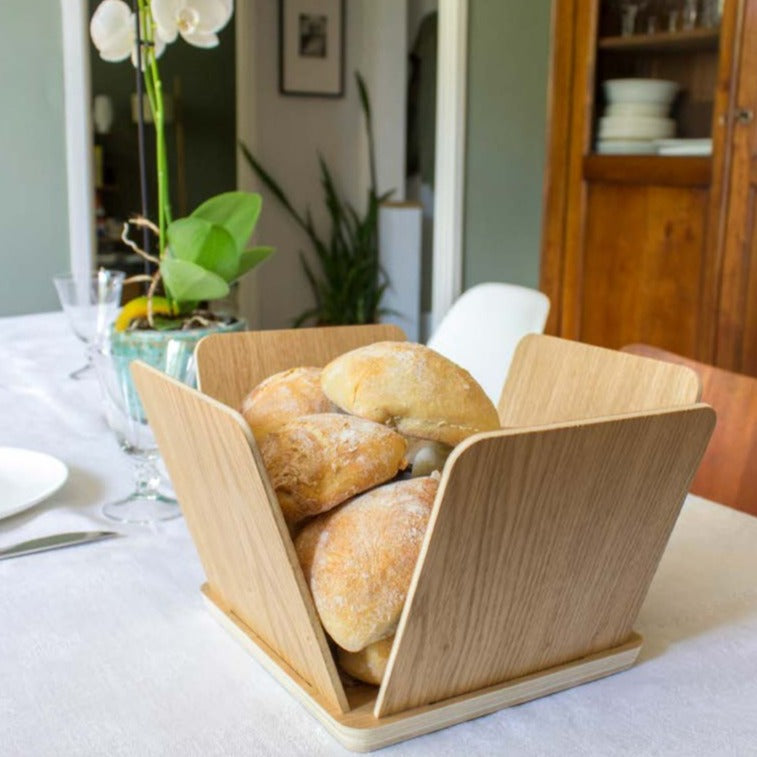Corbeille à fruits ou à pain en bois Reine Mère®