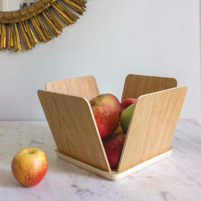 Corbeille à fruits ou à pain en bois Reine Mère®