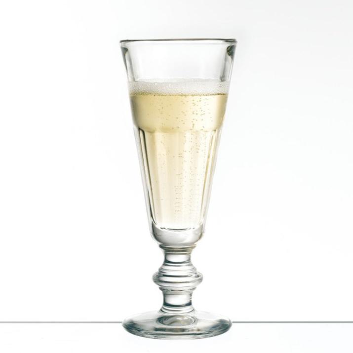 Flûte à champagne en verre La Rochère®