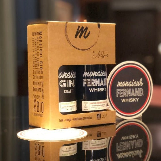 Coffrets de spiritueux Bio élaborés en Charentes Arspirits®