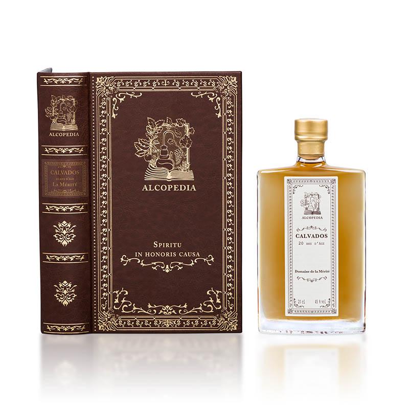 Alcool De Prestige Dans Une Reliure Ancienne Calvados / 10Cl Objet Non Personnalisable