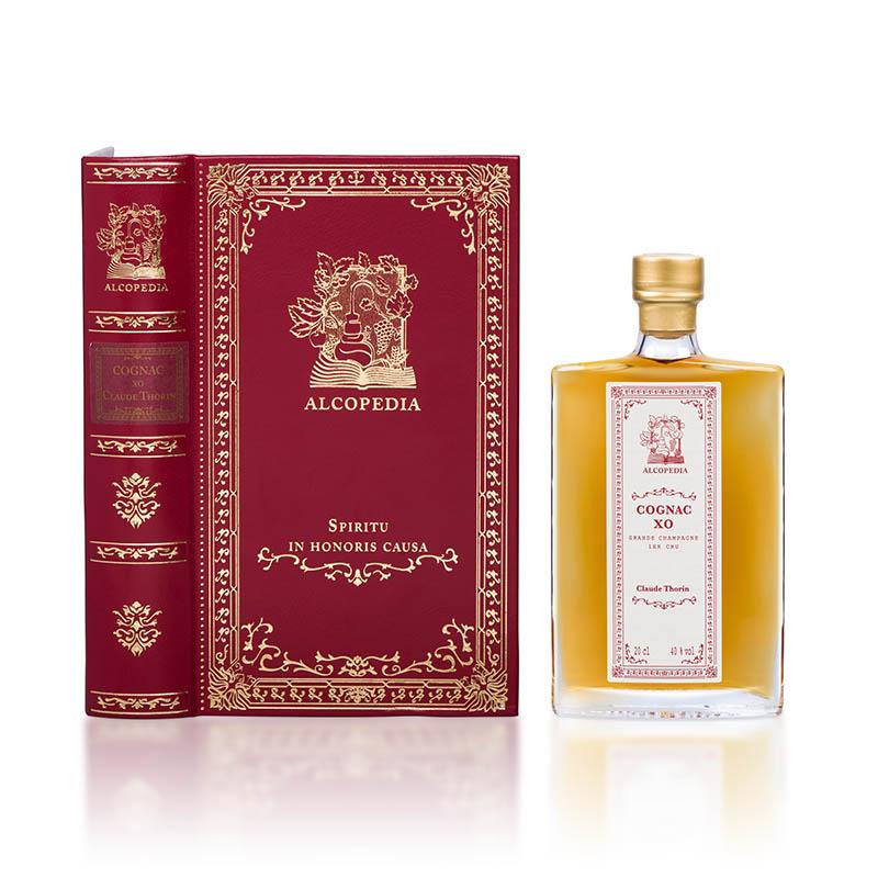 Alcool De Prestige Dans Une Reliure Ancienne Cognac / 10Cl Objet Non Personnalisable