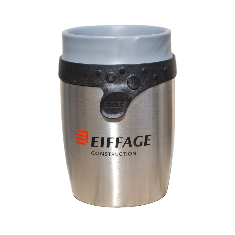 Mug isotherme en Inox Made in France personnalisable entreprises