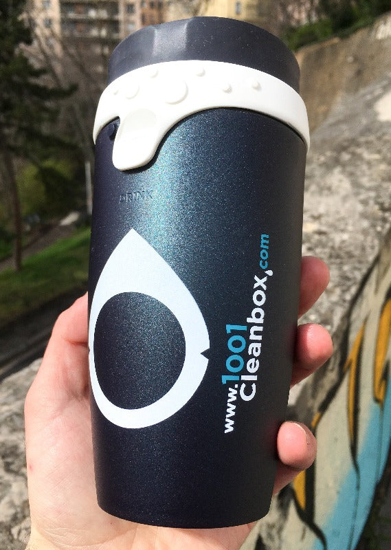 Mug "Twizz" isotherme en plastique 350 mL