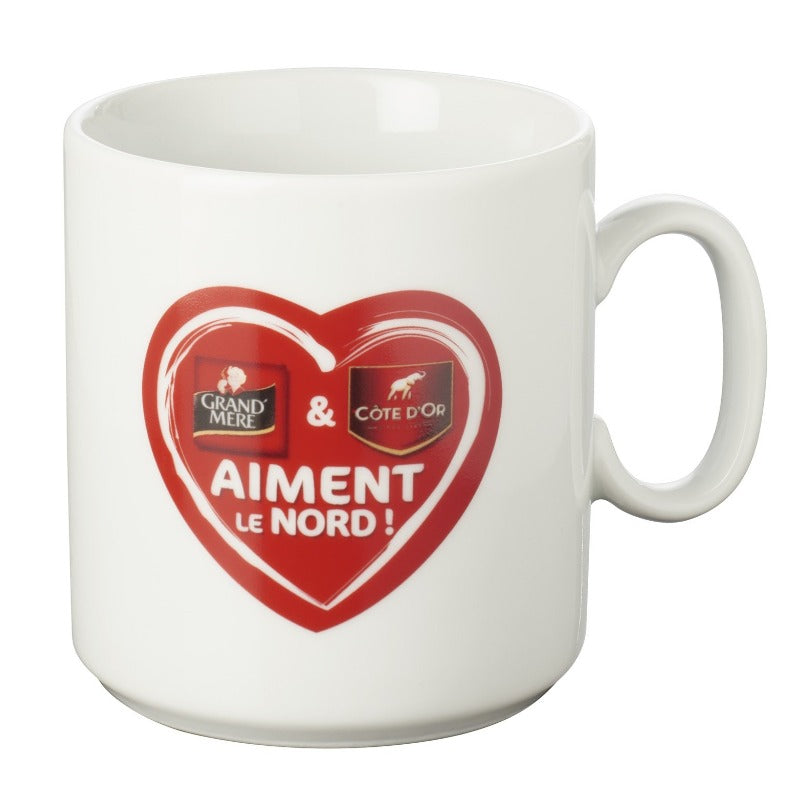 Mug en porcelaine 33 cl "Classique"