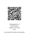 Louis Cuir Grainé Porte Passeport Flocon Blanc Larmorie® fabriqué en 🇫🇷