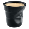 Tasse à café froissée en porcelaine personnalisée